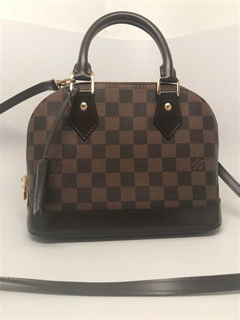 alma bb damier lv|louis vuitton alma bb mirror.